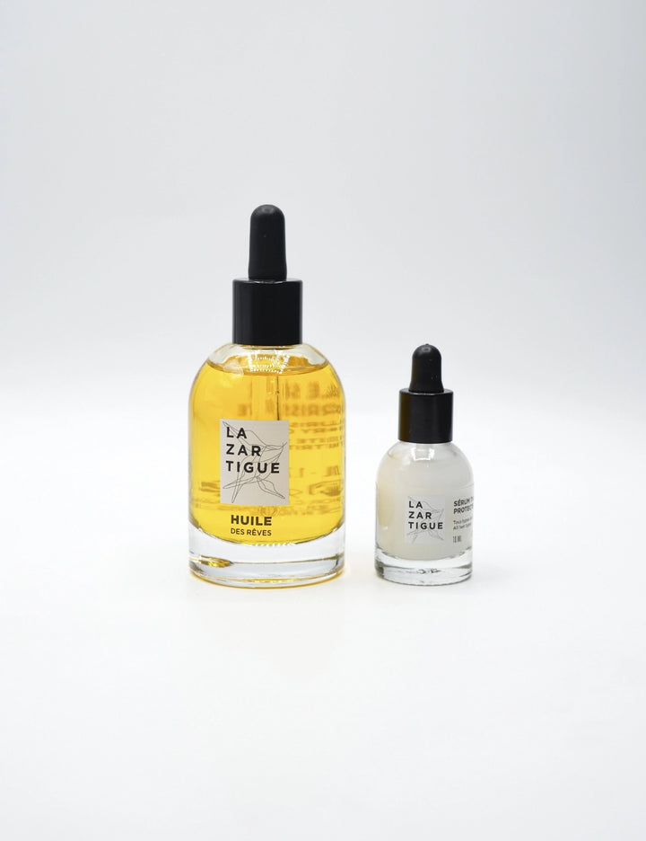 SÉRUM D'EXCEPTION 10ML y HUILE DES RêVES 30ML