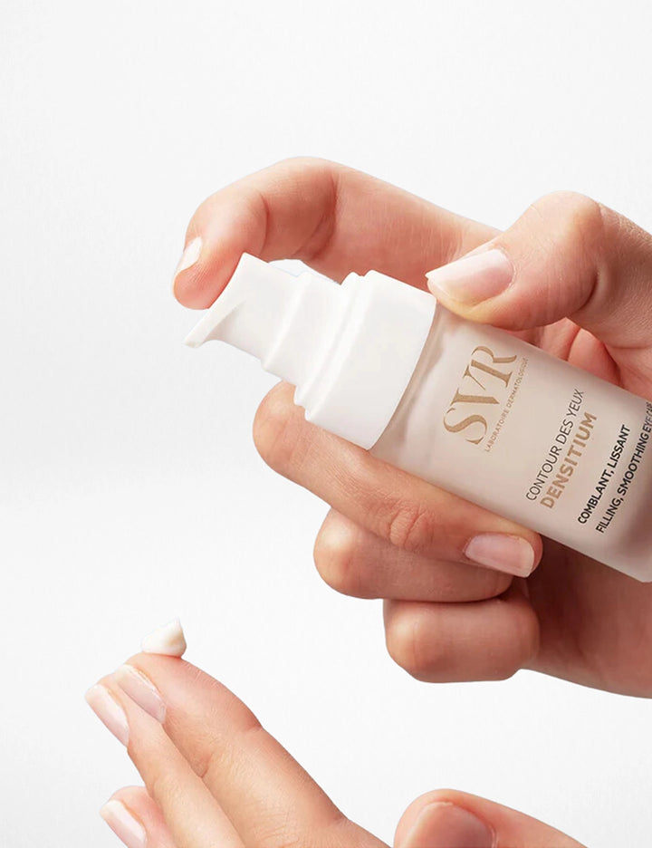 SVR Contour Yeux es el contorno de ojos ideal para eliminar las arrugas que se forman debajo de los ojos