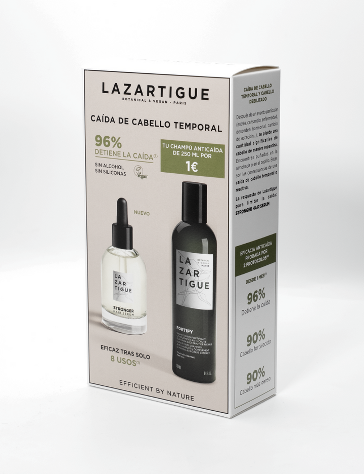 Tratamiento anticaída puntual de Lazartigue para evitar la caída de cabello temporal